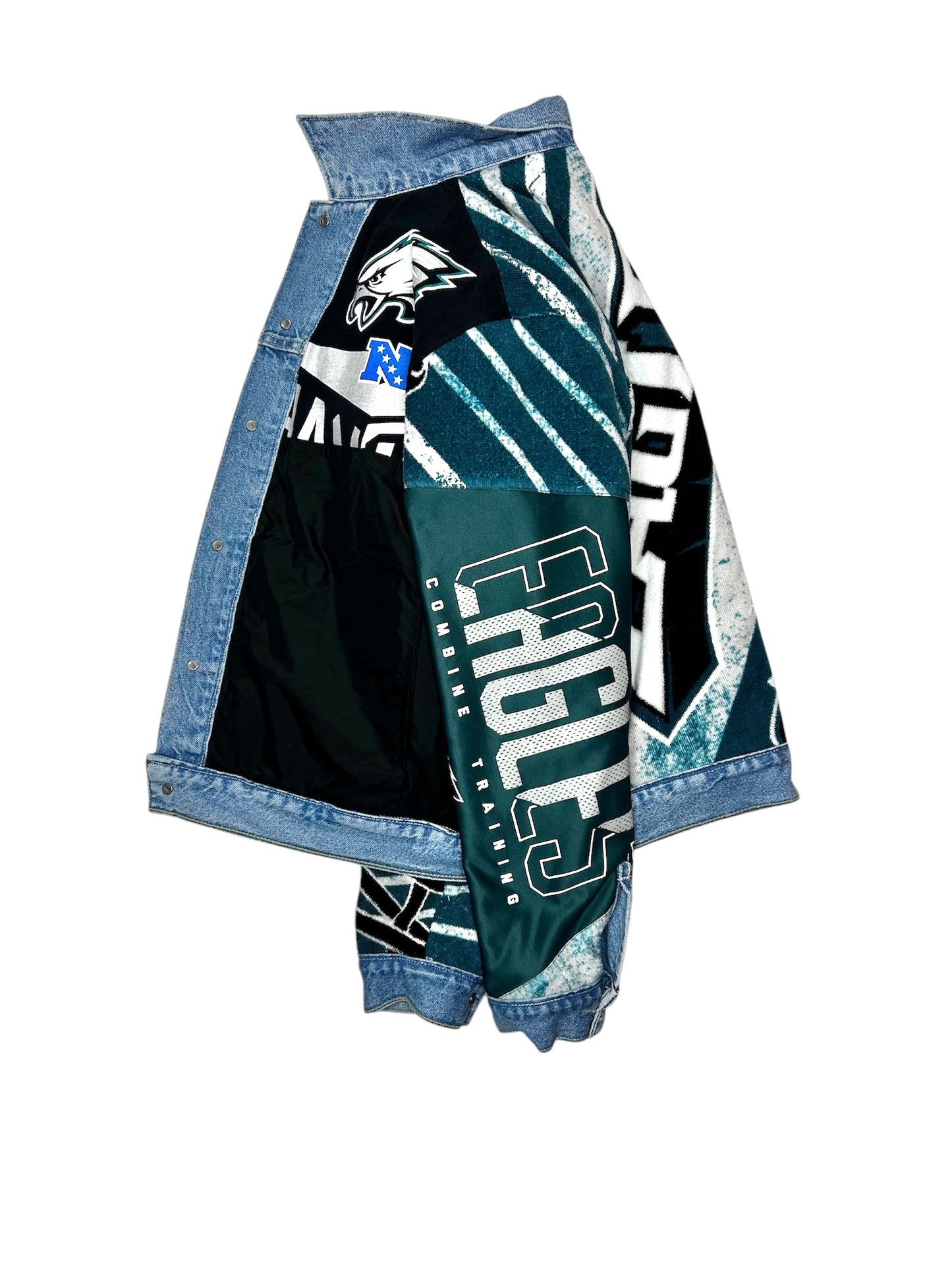 Reworked Philadelphia Eagles Jacket (Reversible)