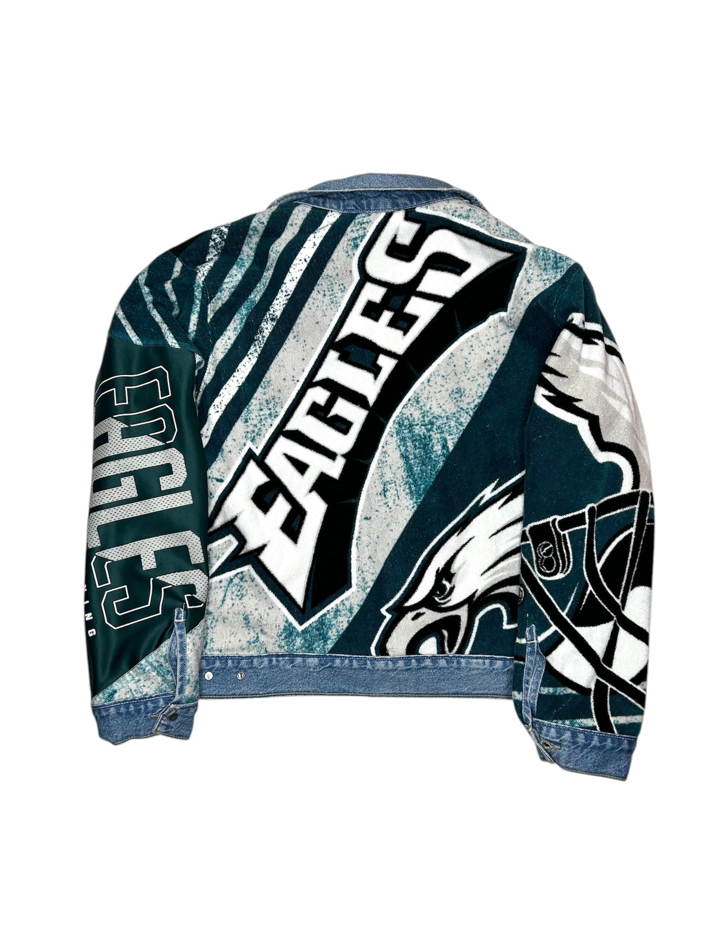 Reworked Philadelphia Eagles Jacket (Reversible)