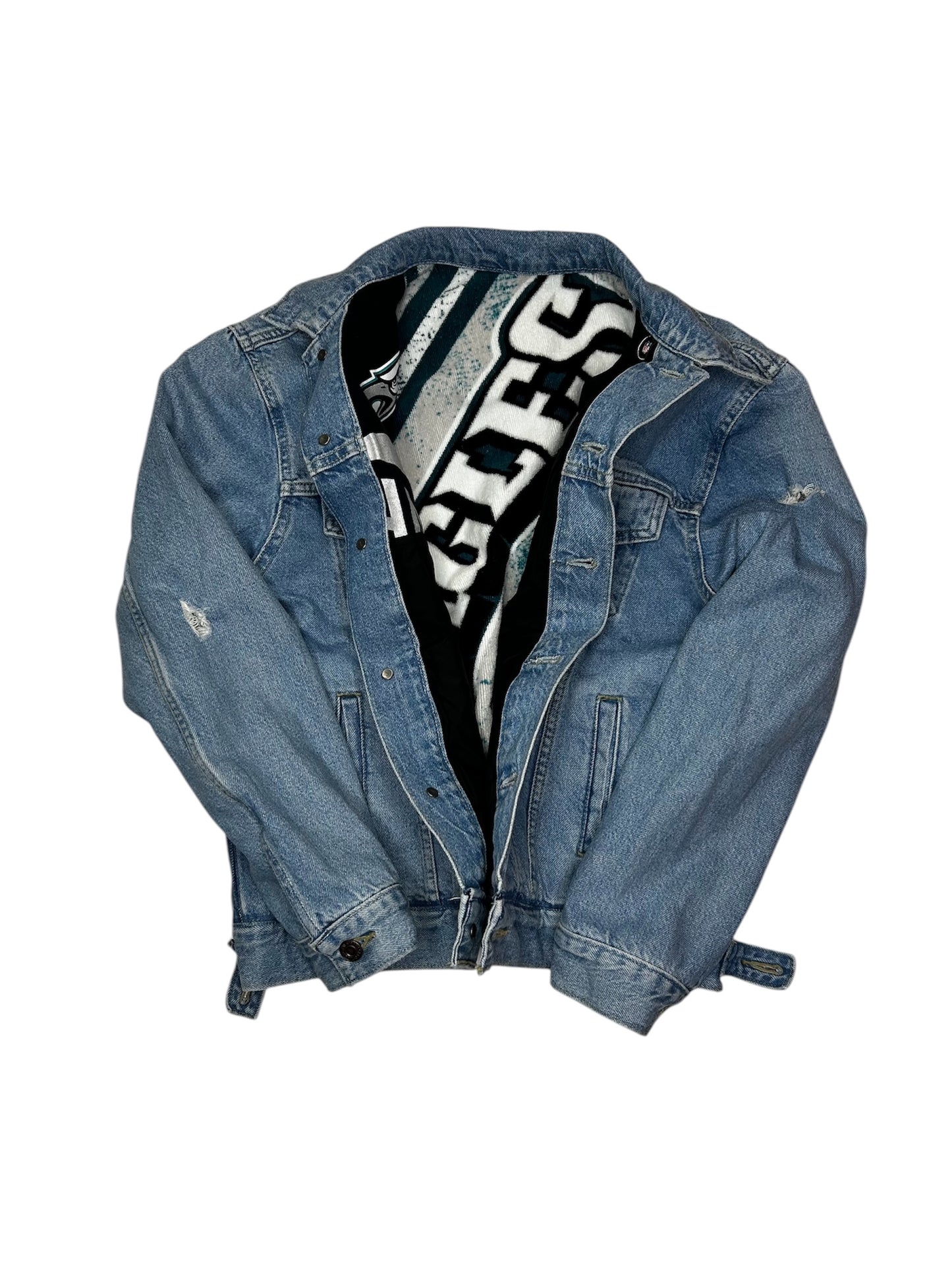 Reworked Philadelphia Eagles Jacket (Reversible)