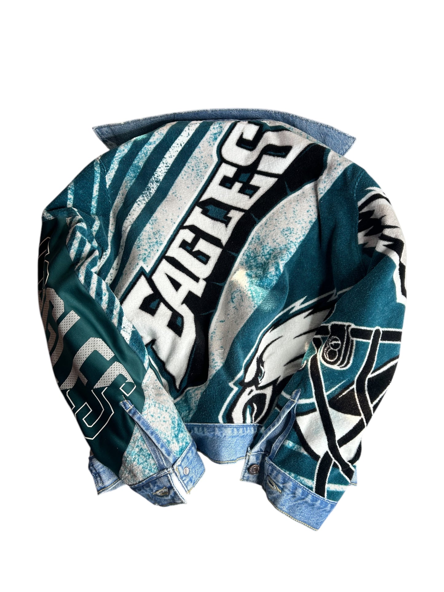 Reworked Philadelphia Eagles Jacket (Reversible)