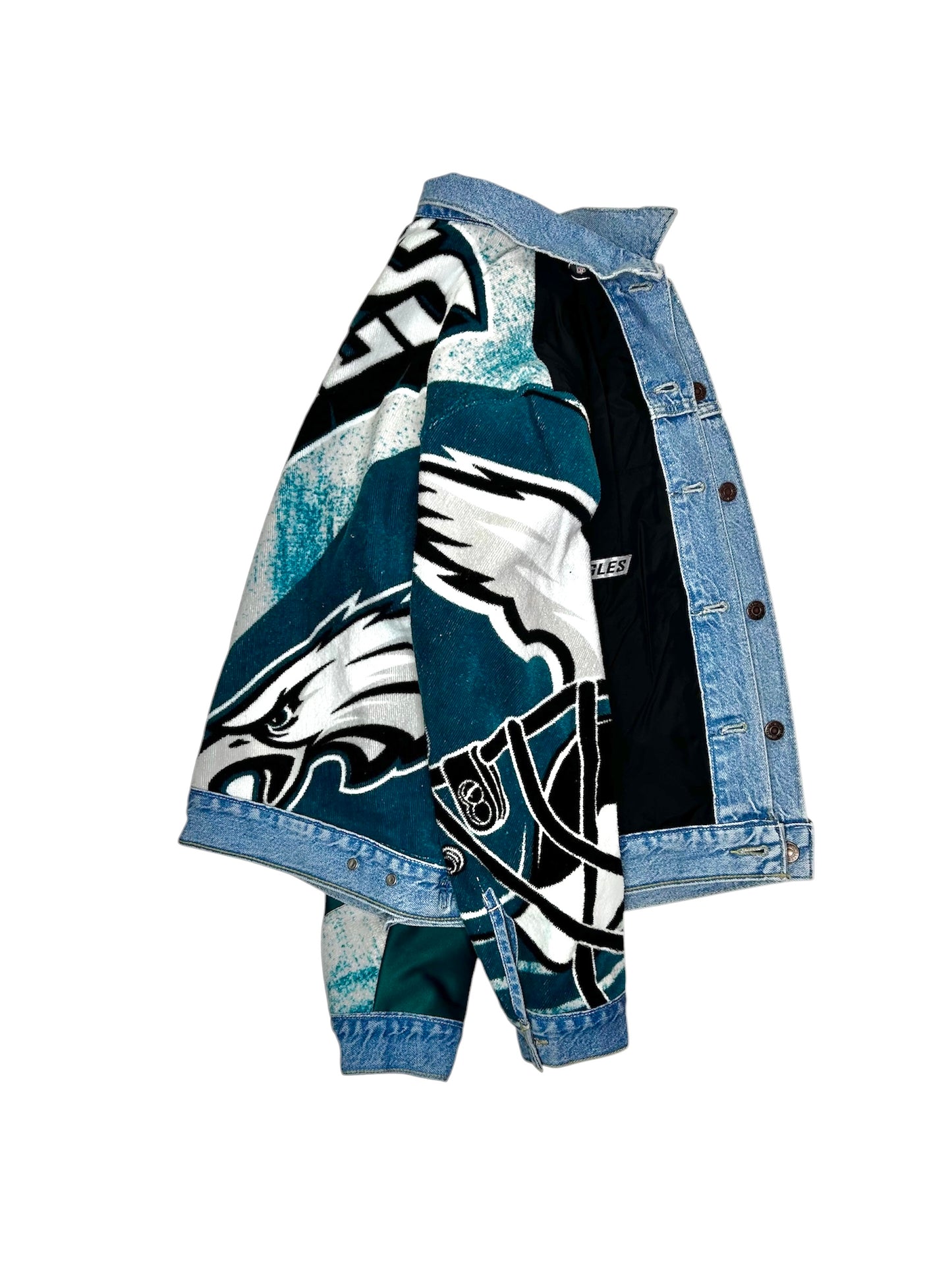 Reworked Philadelphia Eagles Jacket (Reversible)