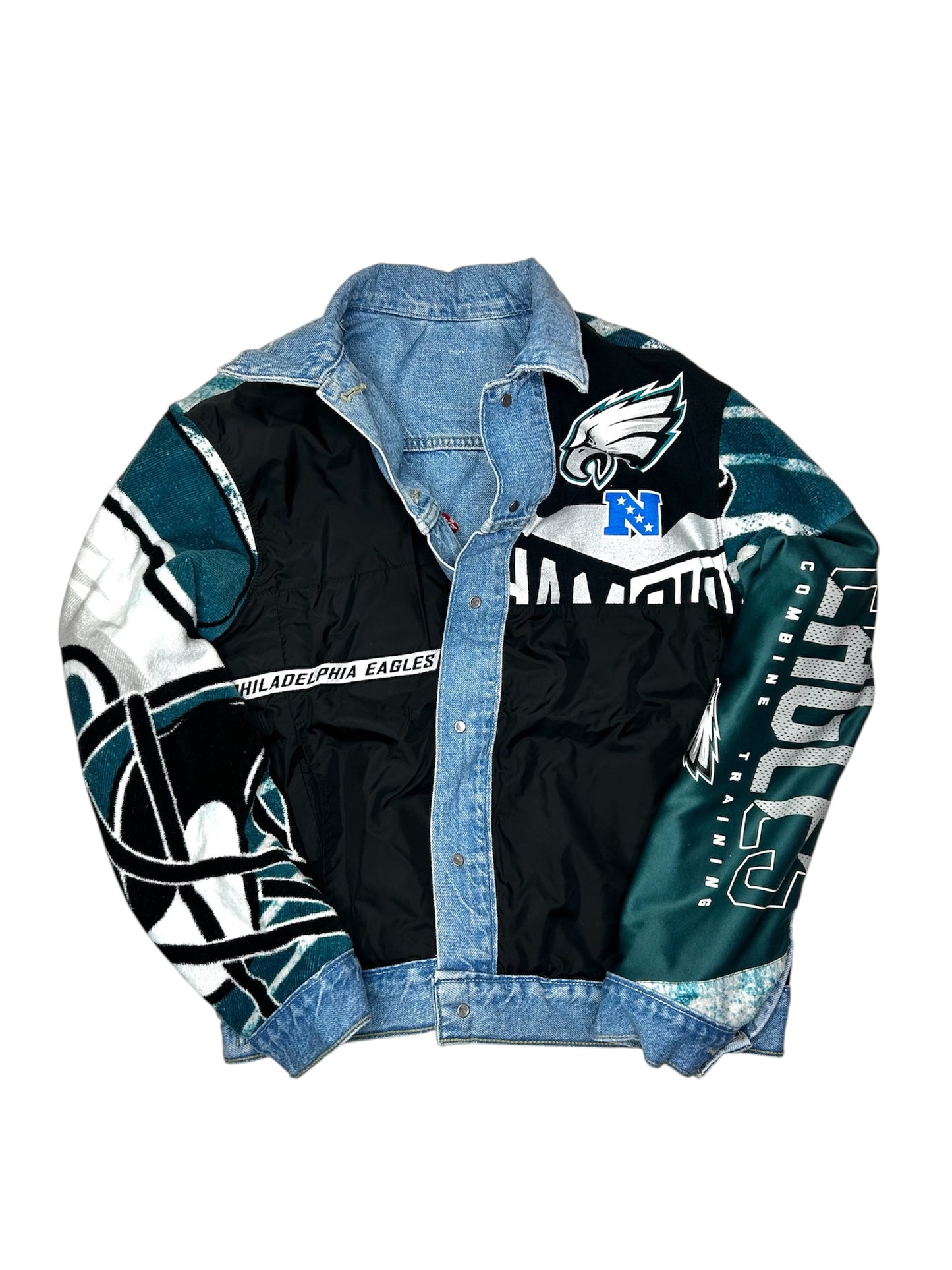 Reworked Philadelphia Eagles Jacket (Reversible)