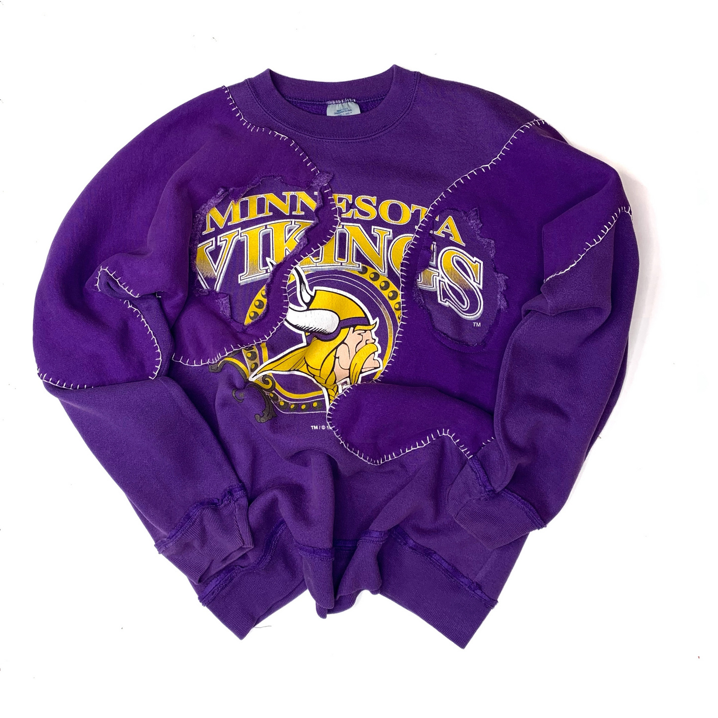 Vintage Minnesota Vikings Reworked Crewneck