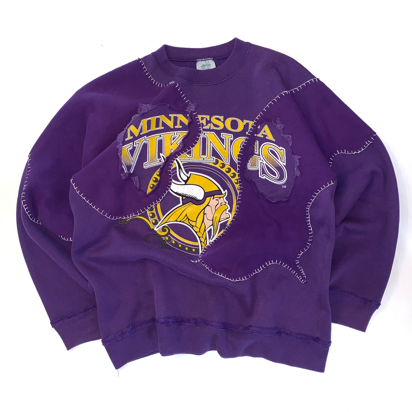 Vintage Minnesota Vikings Reworked Crewneck